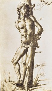 Beeld van een heilige door Raffaello Sanzio Raphael